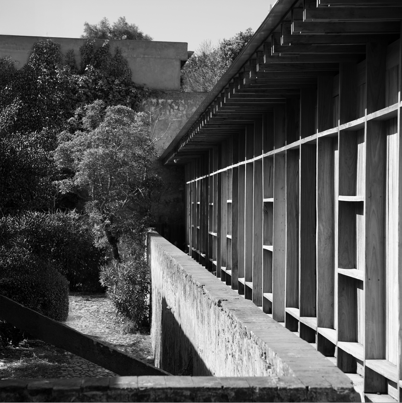 Technical Building Cover in Wood